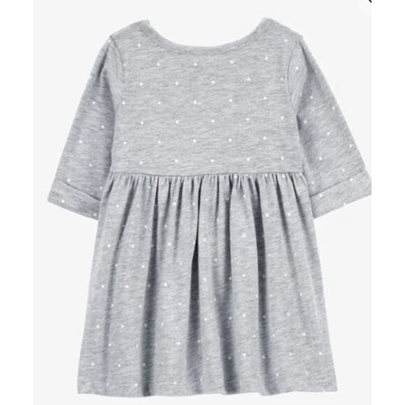 Carter's Baby Heart Jersey Dress - Size 3-6 Months - Picture 2 of 4